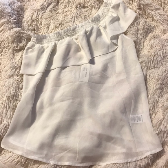 Shinestar Tops - One shoulder top